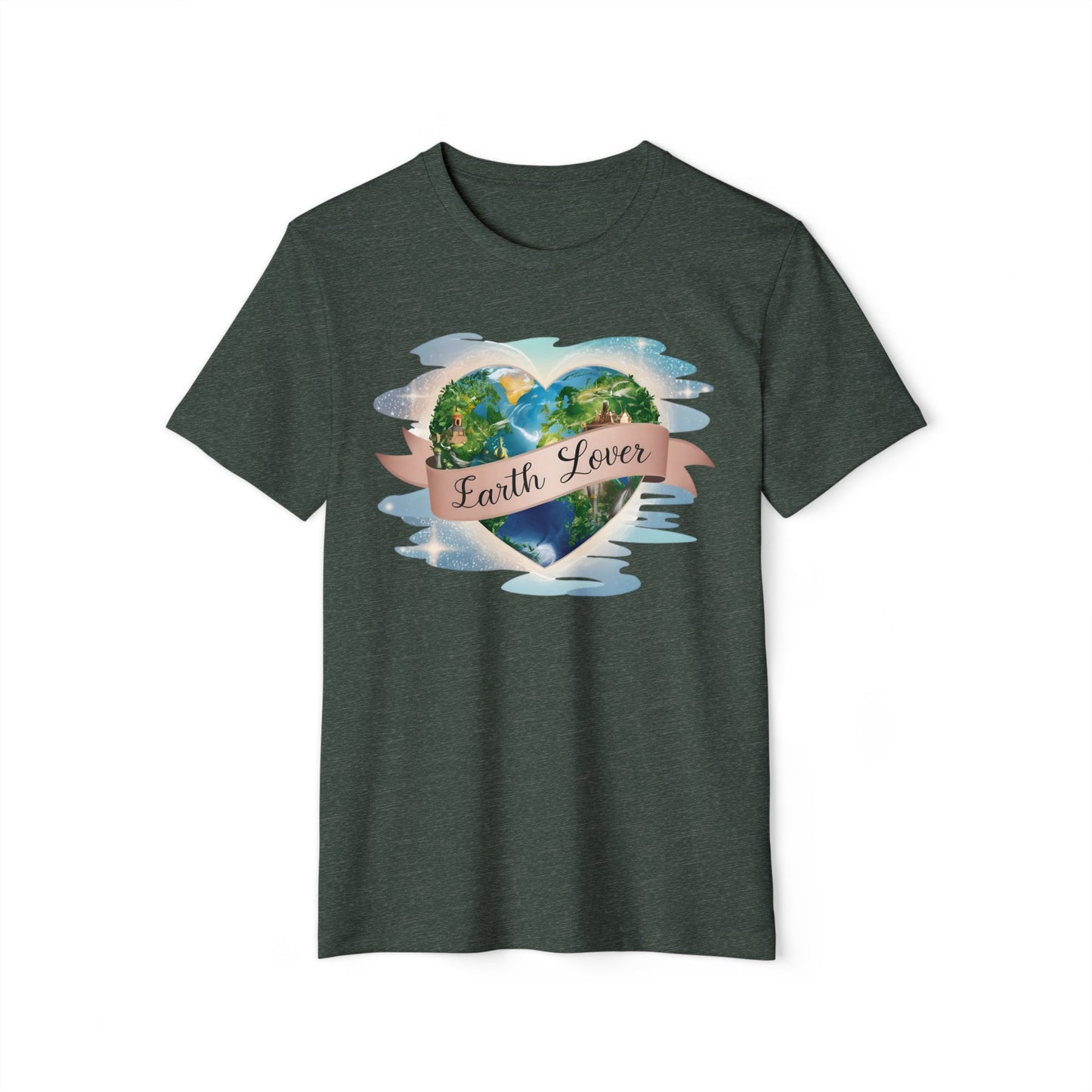 Earth Lover: 100% Organic Cotton Eco-Friendly Tee