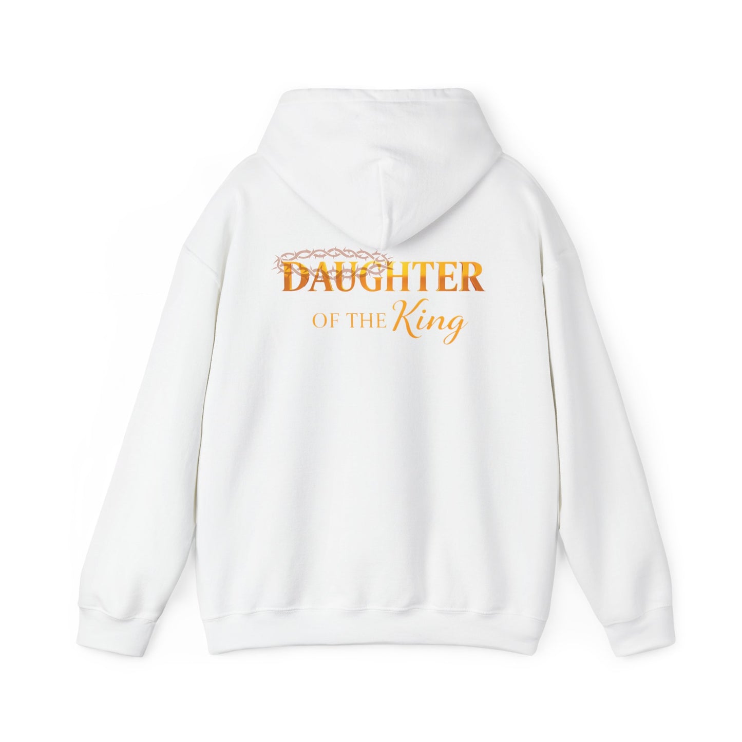 Daughter of the King Unisex Heavy Blend Hoodie - Inspirational Faith-Based Sweatshirt