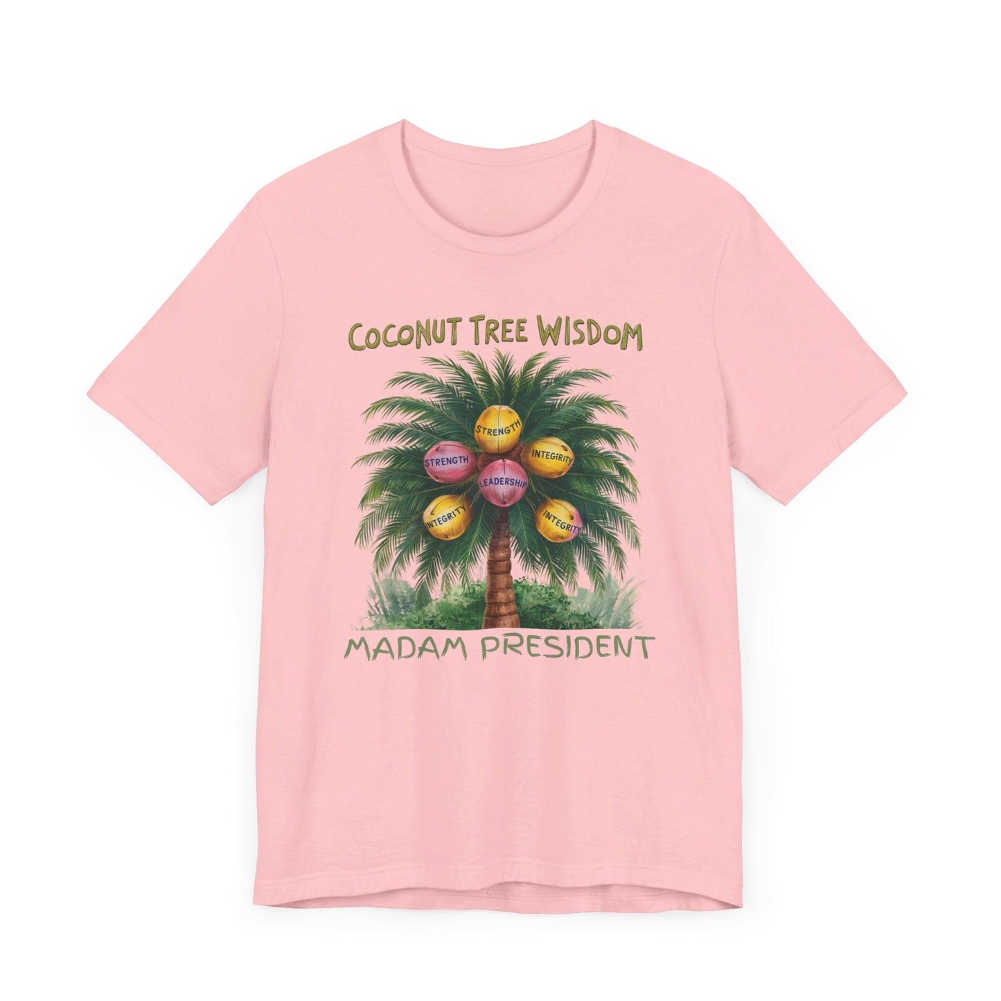 Creative Coconut Tree 2024 T-Shirt Collection | Political Humor and Tropical Vibes