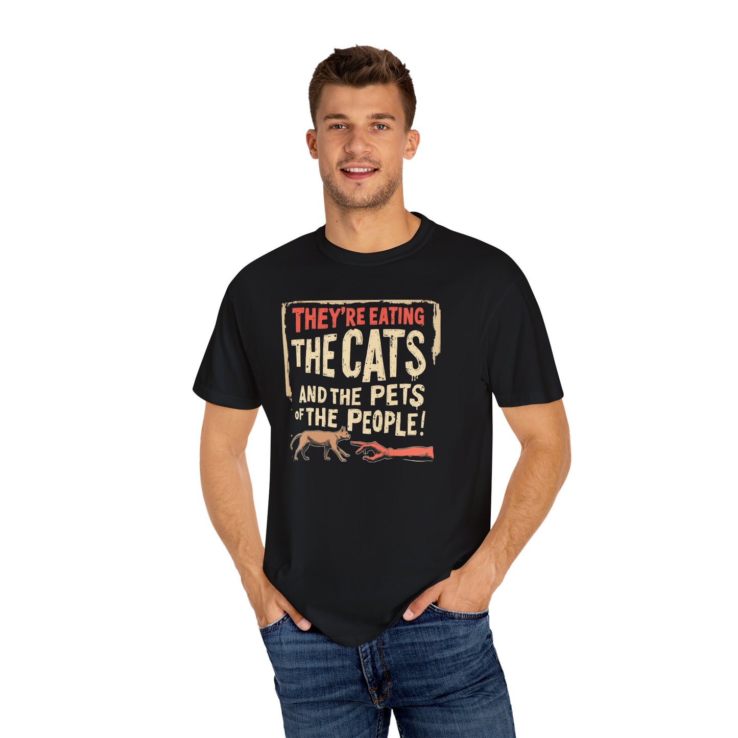 They’re Eating the Cats Funny Trump Supporter Tee Halloween Gift Idea