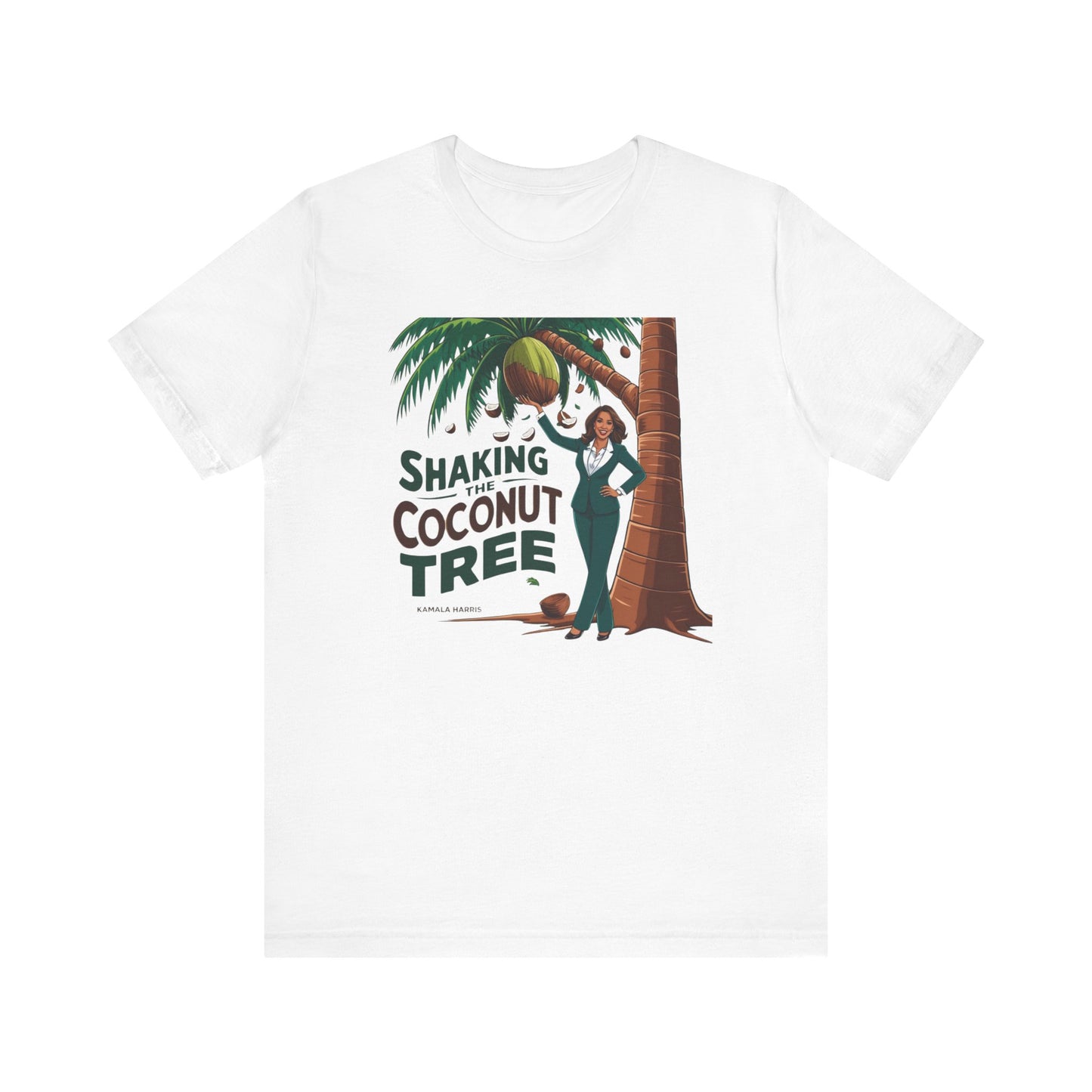 Creative Coconut Tree 2024 T-Shirt Collection | Political Humor and Tropical Vibes