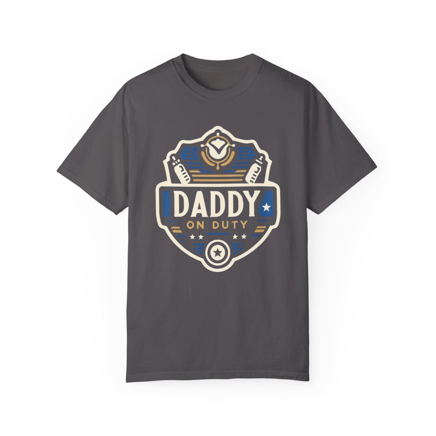 Daddy on Duty graphic tee - perfect Father's Day gift for super dads