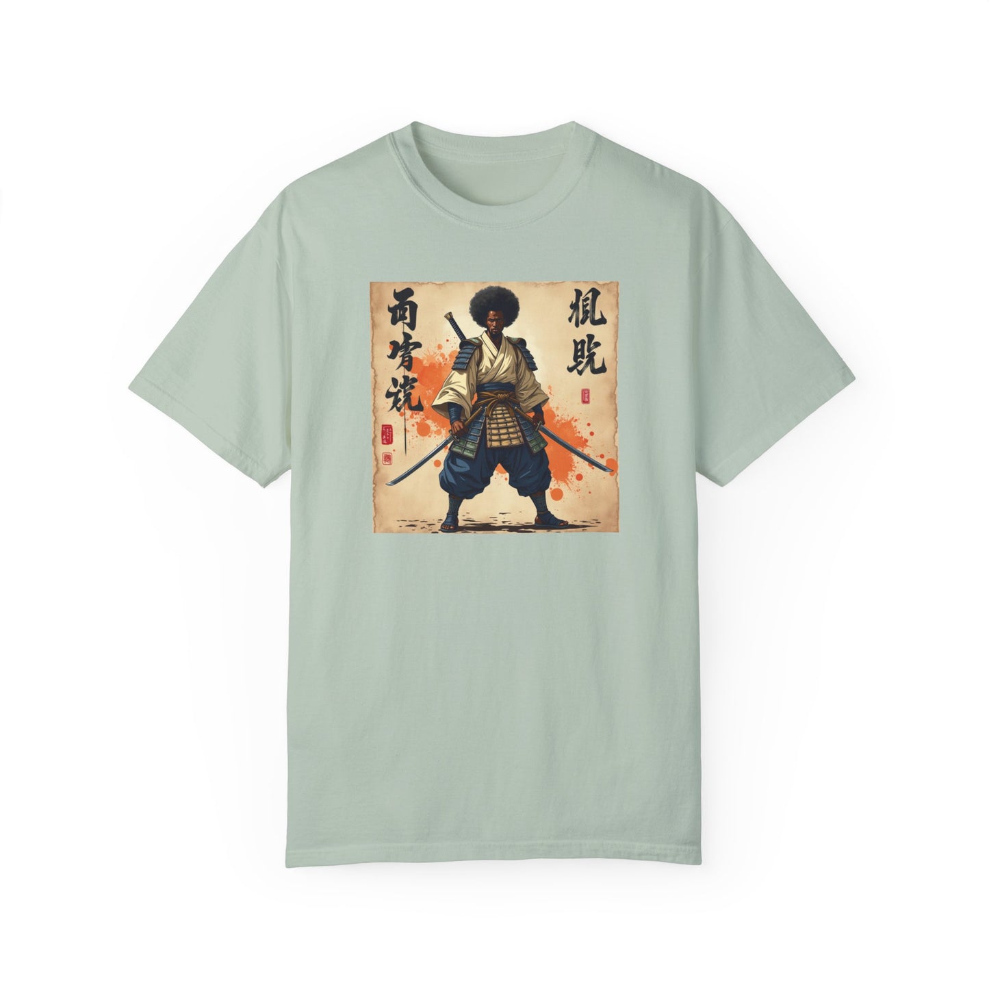 Samurai Warrior Graphic Unisex T-Shirt – Vintage Style for Anime Fans