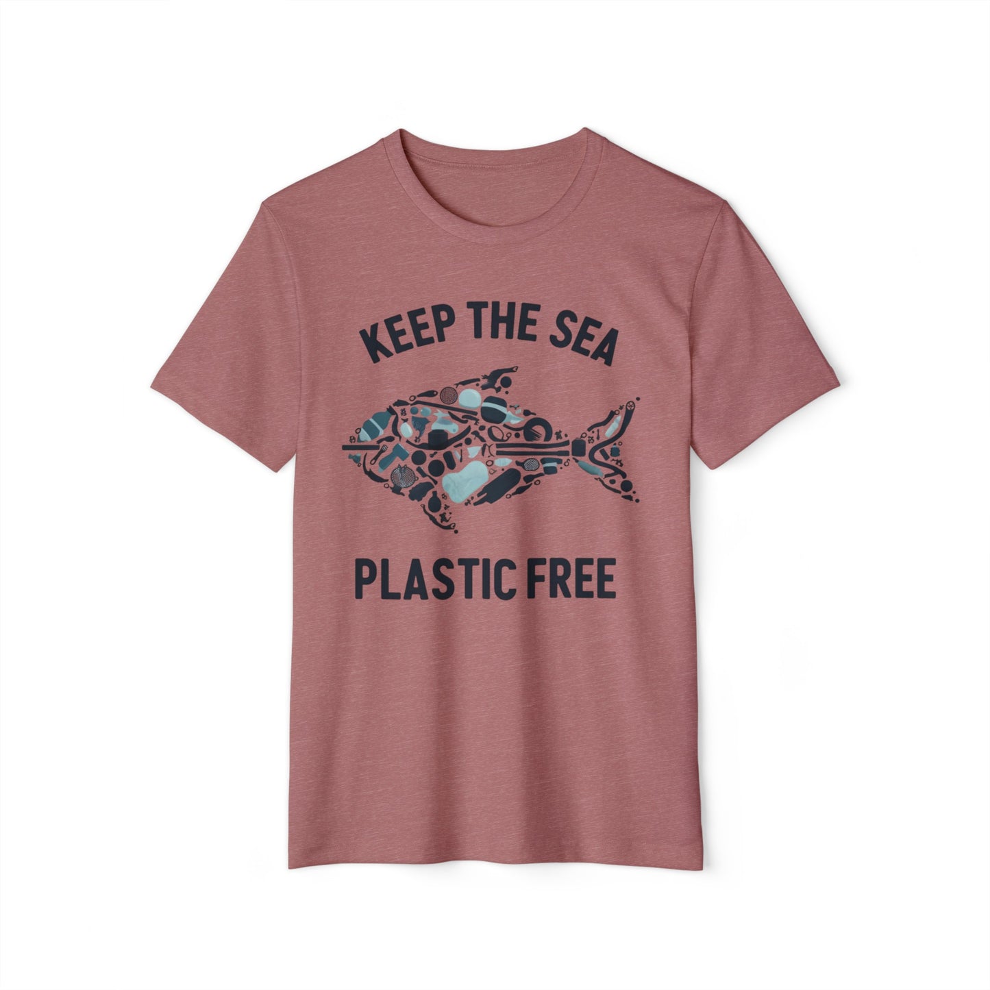 Keep the Sea Plastic Free: Eco-Friendly Organic Cotton Tee