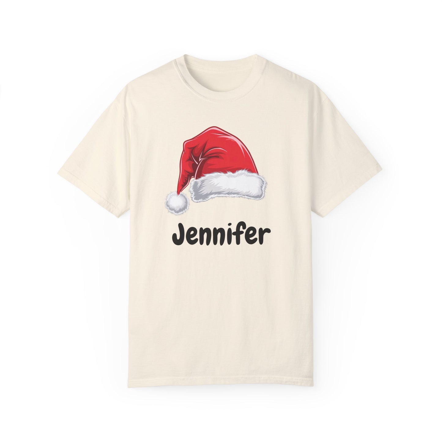 Personalized Santa Christmas Shirt, Custom Xmas Gifts & Holiday Tees