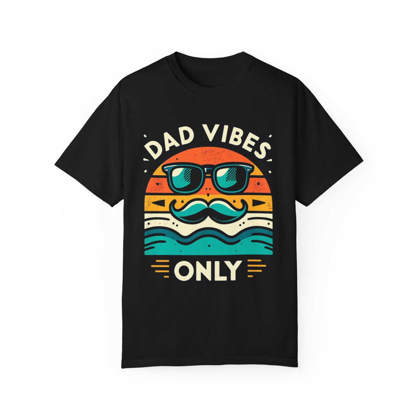 Dad Vibes Only graphic tee - cool and unique Father's Day gift