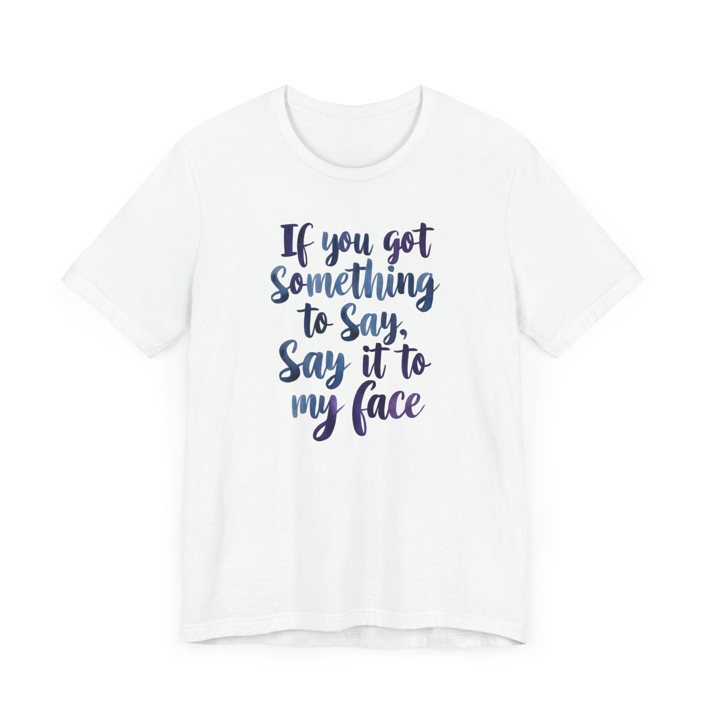 Bold 'Say It to My Face' T-Shirt Collection | Vintage Political Humor and Cat Lover Gift Tees