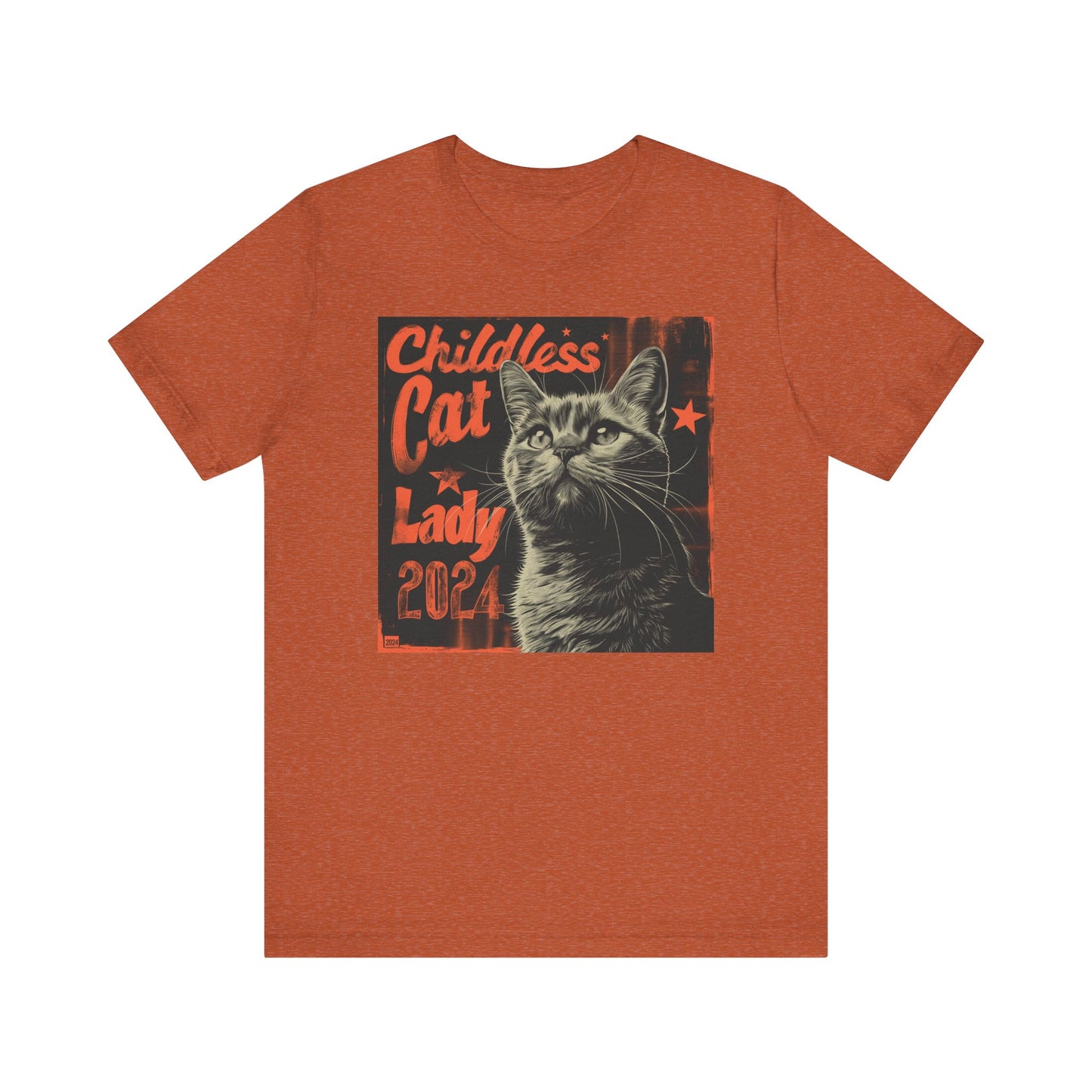 Childless Cat Lady 2024 T-Shirt Collection | Funny Political and Cat Lover Tees for Election Day Humor