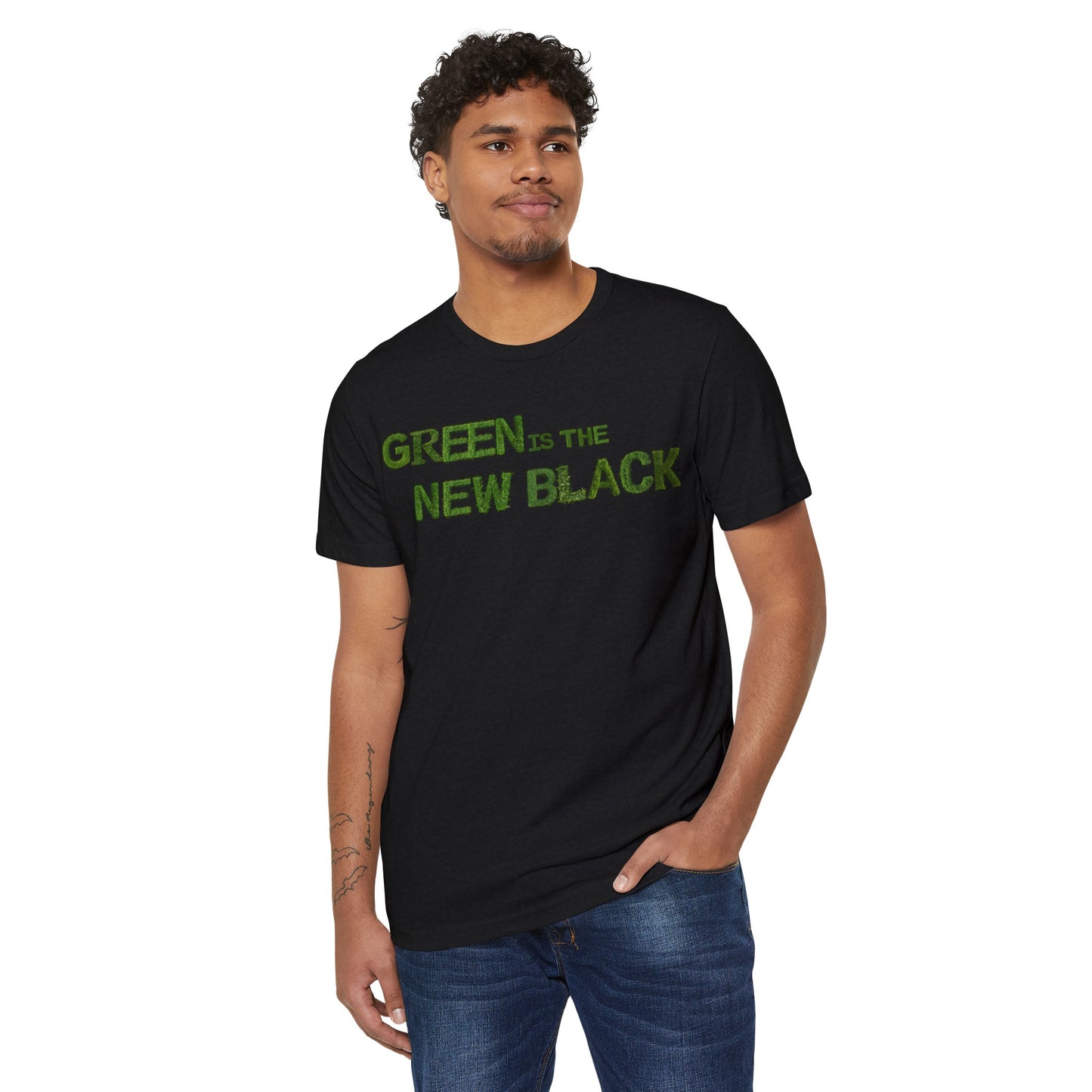 Green is the New Black: Sustainable Organic Cotton Tee