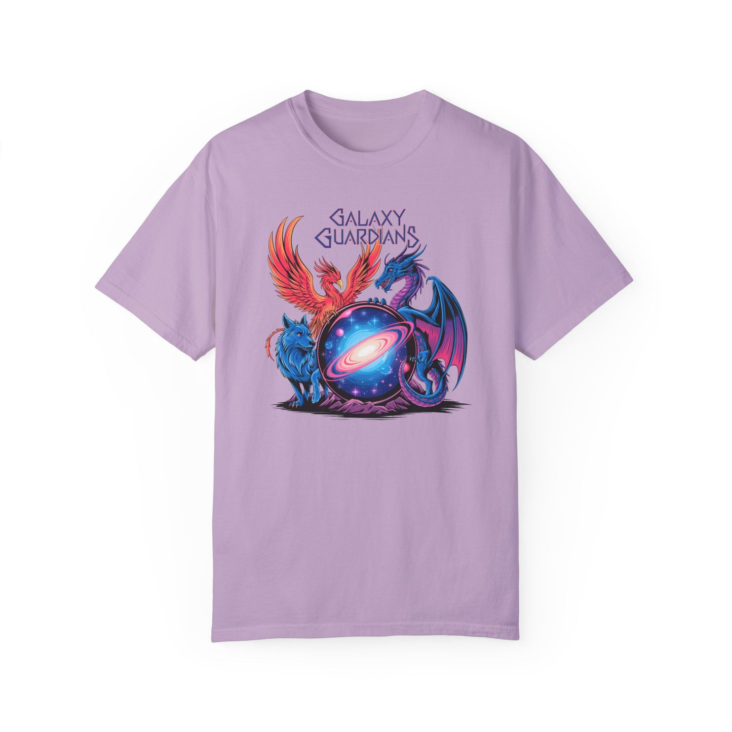 Galaxy Guardians Unisex Garment-Dyed T-Shirt - Fantasy Graphic Tee