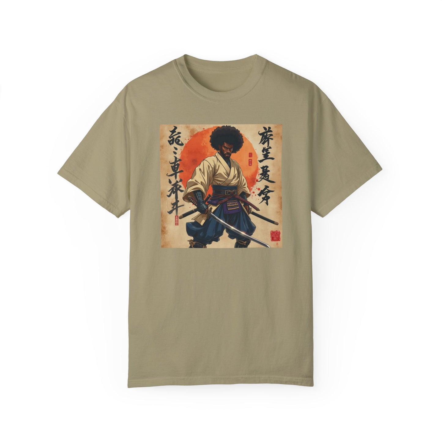 Samurai Warrior Graphic Unisex T-Shirt | Vintage Style Tee for Anime Fans