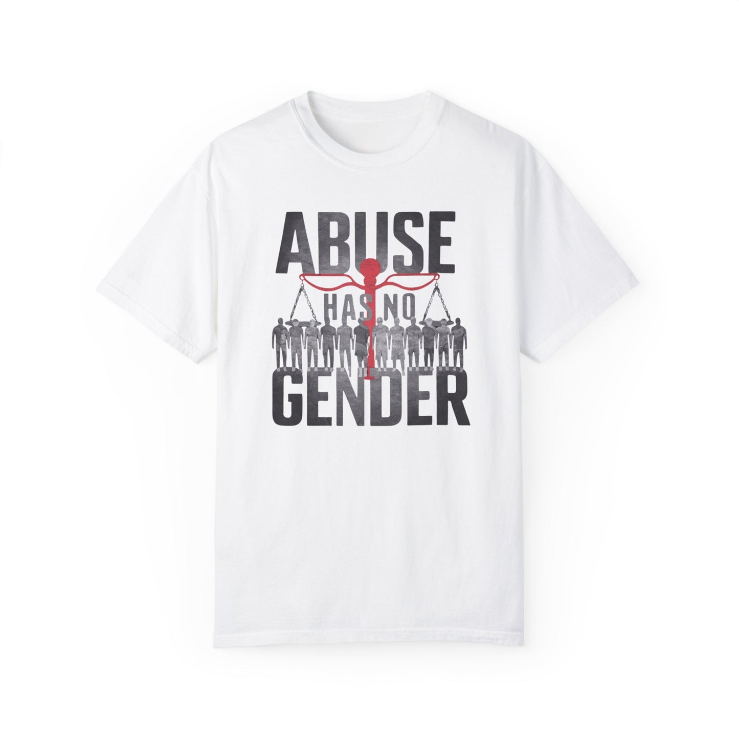 Equality Statement Tee: Abuse Has No Gender