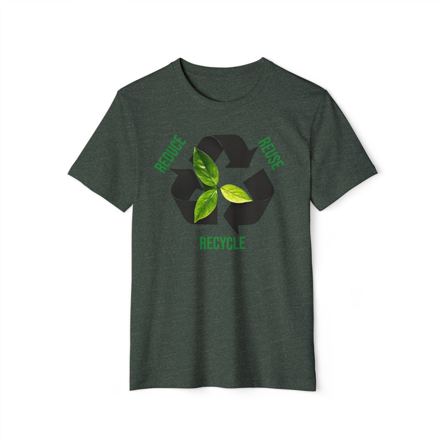 Reduce, Reuse, Recycle: Eco-Friendly Organic Cotton Tee