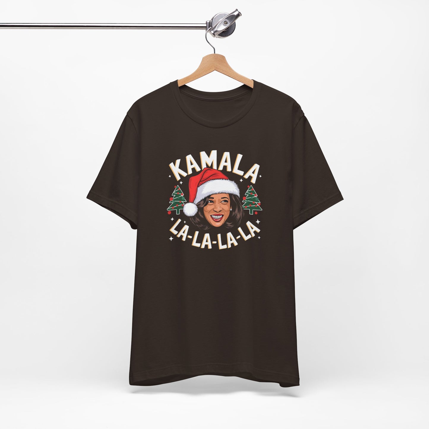 Kamala Harris Christmas Shirt, Hilarious "La-La-La-La" Design