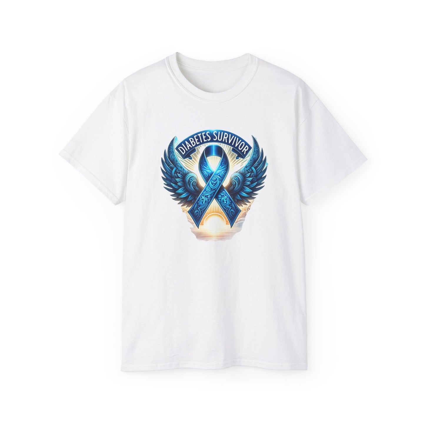 Wings of Victory: Diabetes Survivor Tee