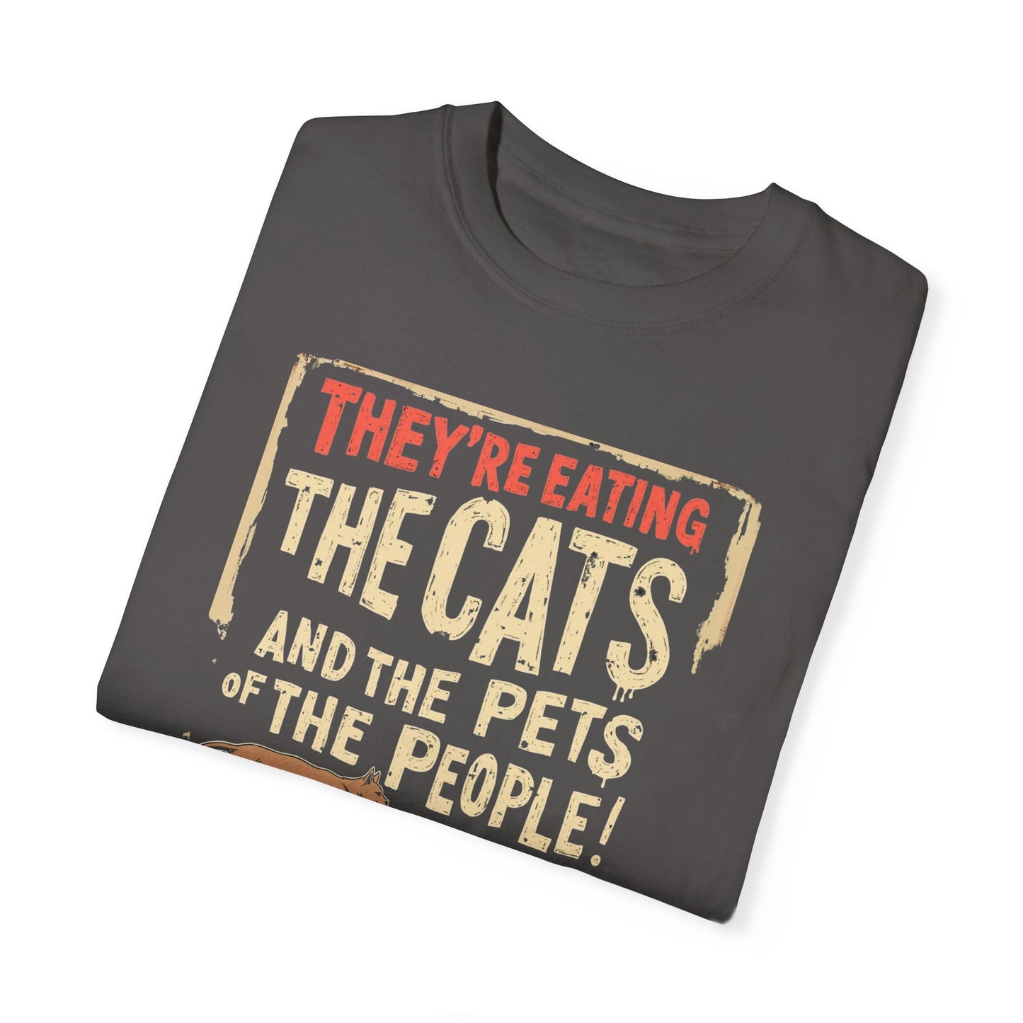 Theyre Eating the Cats Funny Trump Supporter Tee Halloween Gift Idea