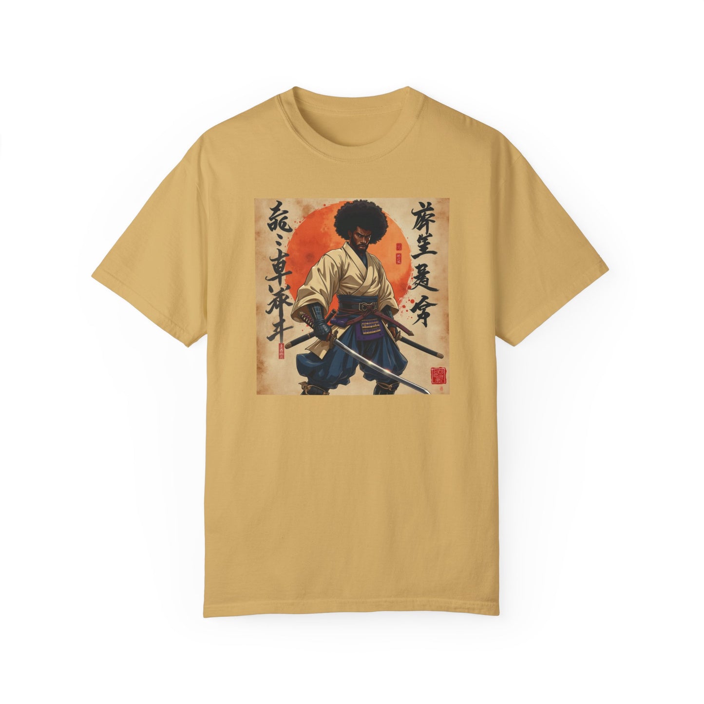 Samurai Warrior Graphic Unisex T-Shirt | Vintage Style Tee for Anime Fans