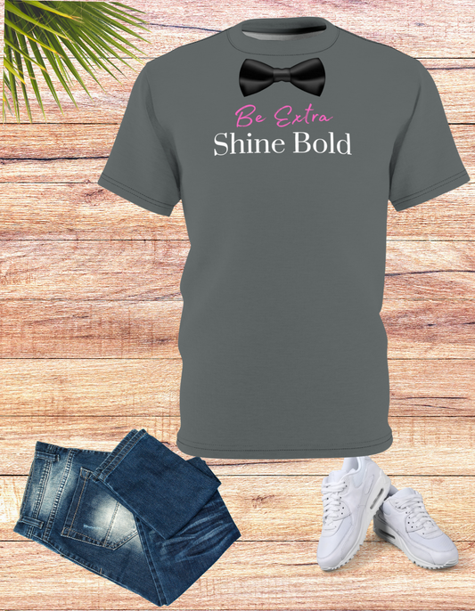 Charcoal Chic Tee: Boldness in Simplicity