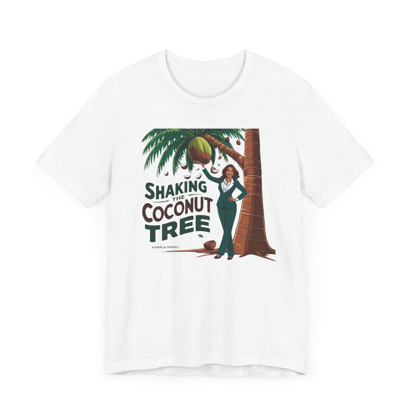 Creative Coconut Tree 2024 T-Shirt Collection | Political Humor and Tropical Vibes