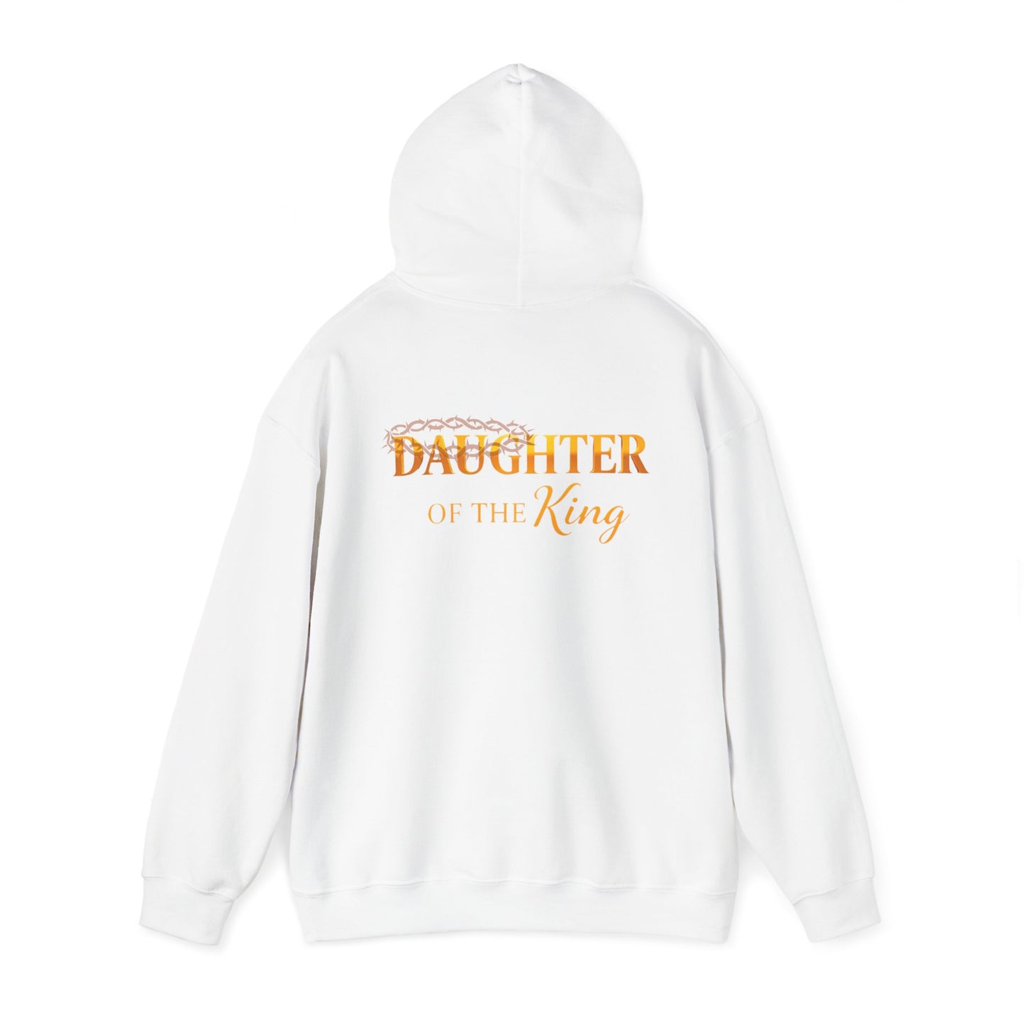 Daughter of the King Unisex Heavy Blend Hoodie - Inspirational Faith-Based Sweatshirt