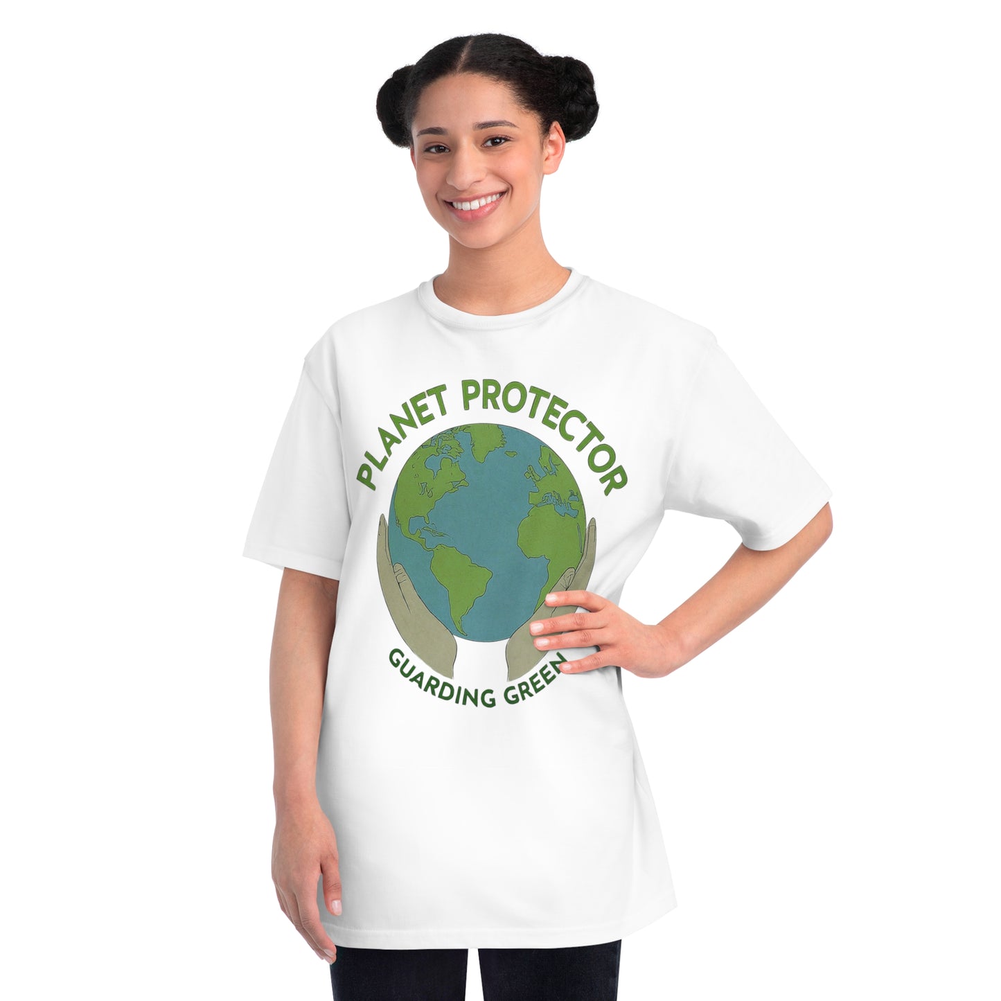 Eco Warrior Tee - Be the Change with 'Planet Protector' Organic Shirt