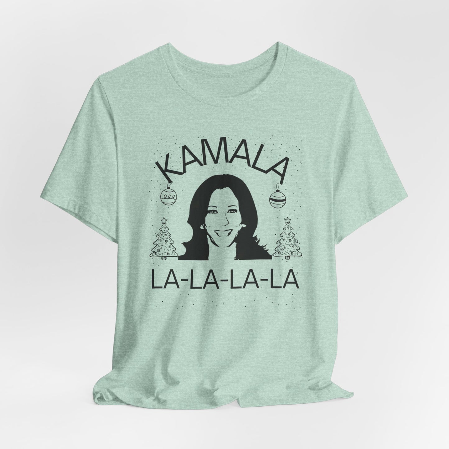 Harris 2024 Christmas Shirt: Kamala La-La-La Matching Tee