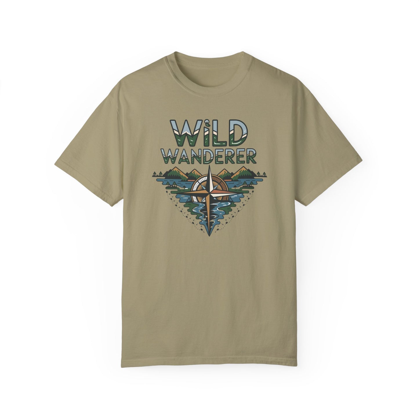 Wild Wanderer Unisex Garment-Dyed T-Shirt for Adventure Lovers