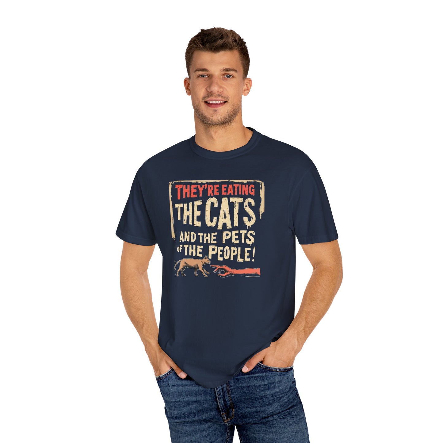 They’re Eating the Cats Funny Trump Supporter Tee Halloween Gift Idea