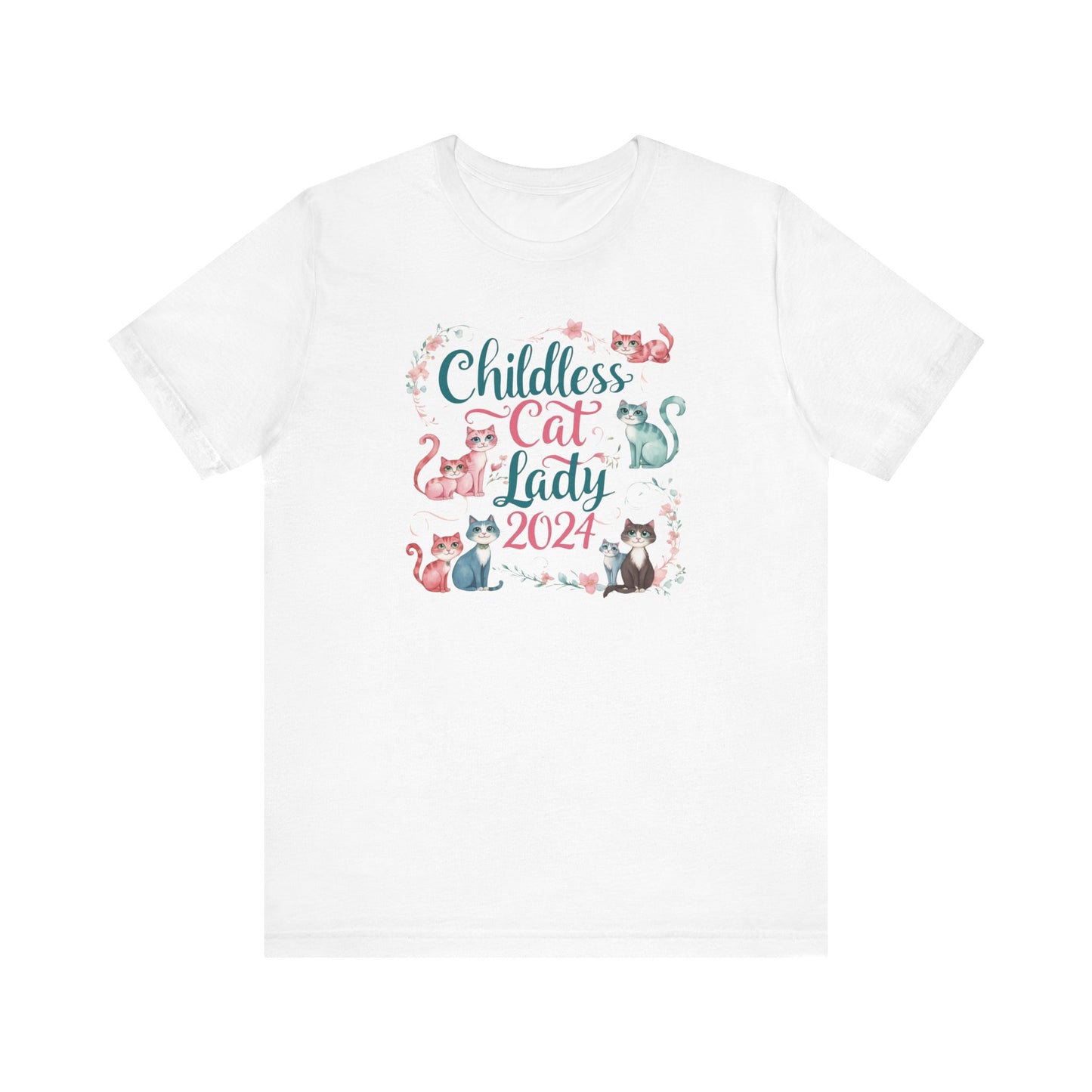 Childless Cat Lady 2024 T-Shirt Collection | Funny Political and Cat Lover Tees for Election Day Humor