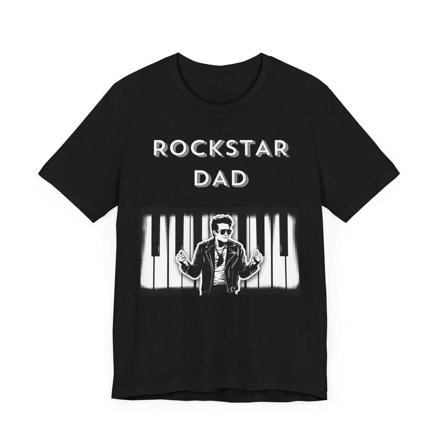 Rockstar Dad T-Shirt - Perfect for Music Loving Fathers