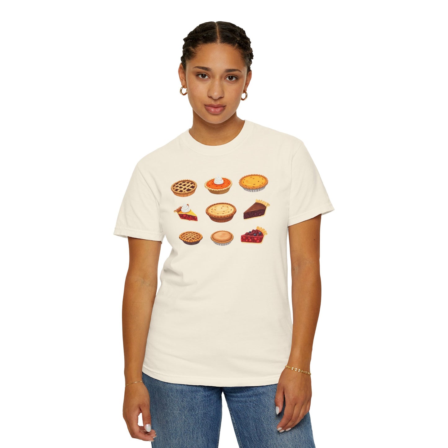 Comfort Colors Fall Pumpkin Pie Baking Shirt, Trendy Thanksgiving T-Shirt