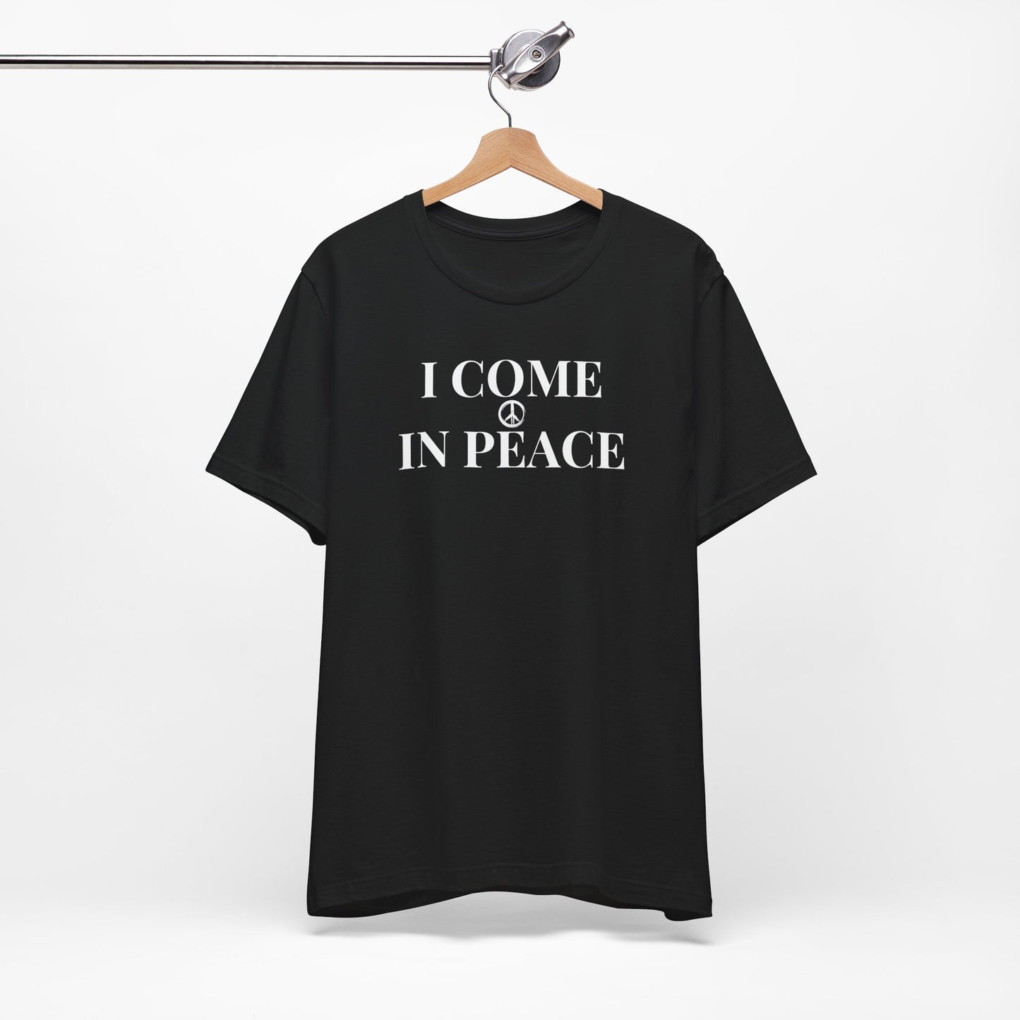 Couples Funny T-Shirts, "I Come in Peace" & "I'm Peace"