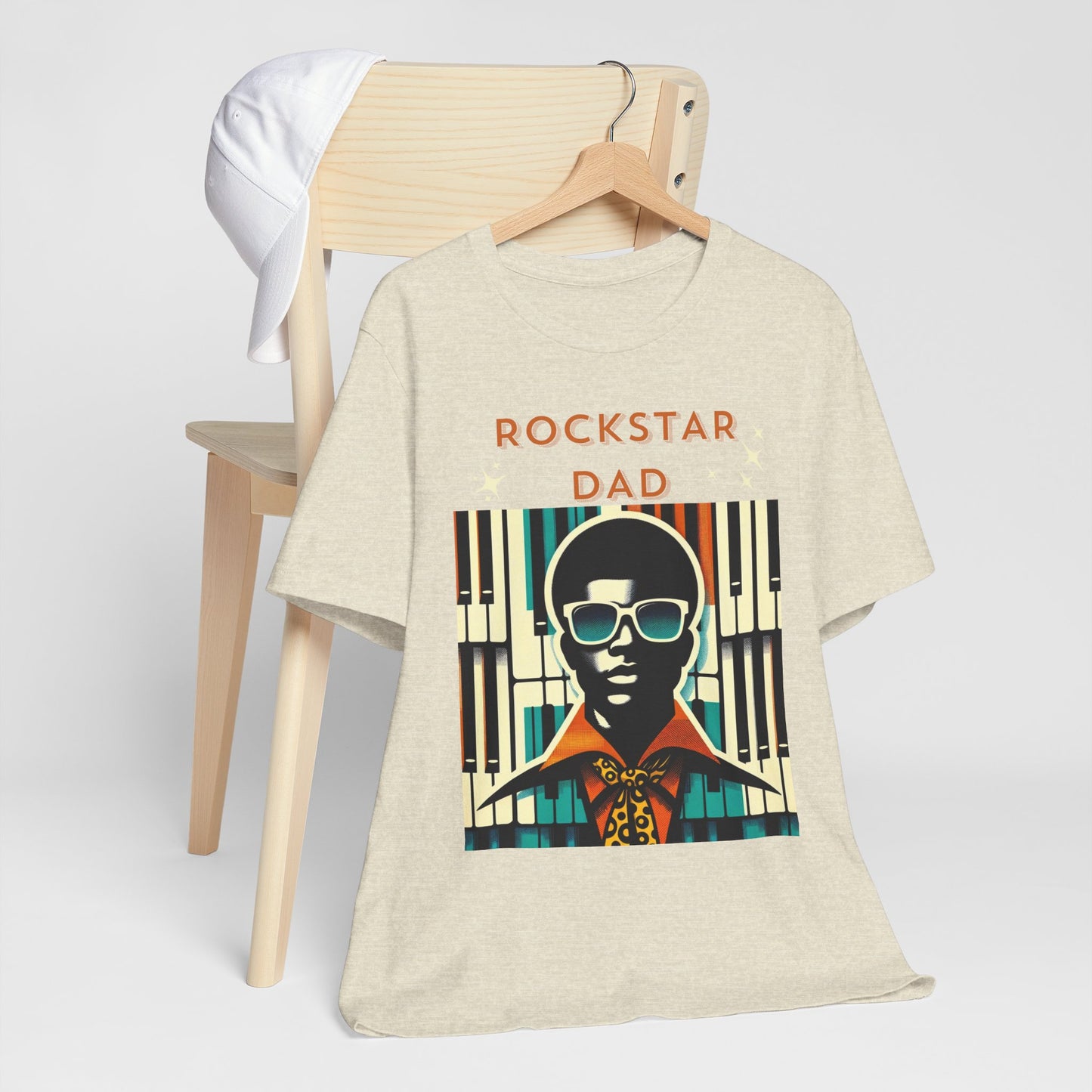 Rockstar Dad T-Shirt - Perfect for Music Loving Fathers