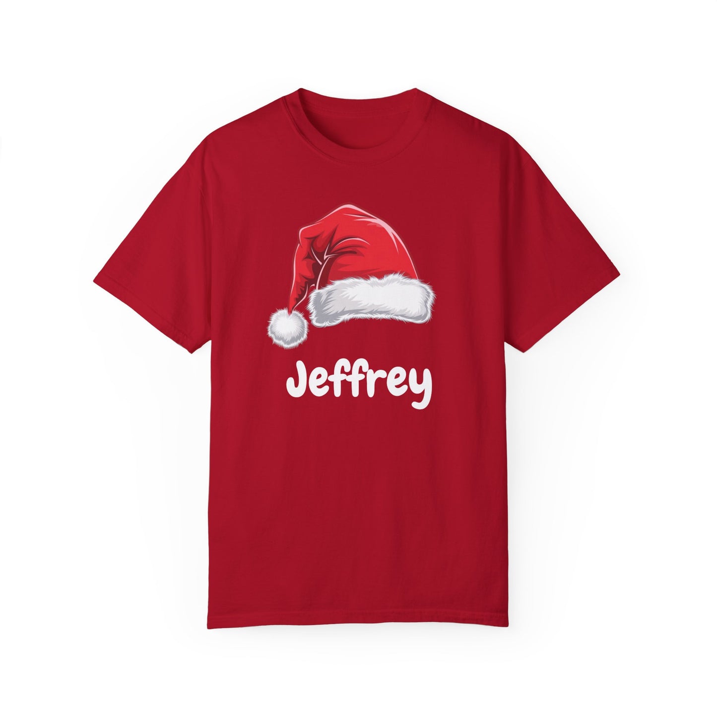 Personalized Santa Christmas Shirt, Custom Xmas Gifts & Holiday Tees