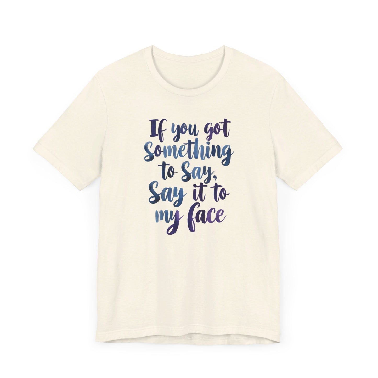 Bold 'Say It to My Face' T-Shirt Collection | Vintage Political Humor and Cat Lover Gift Tees