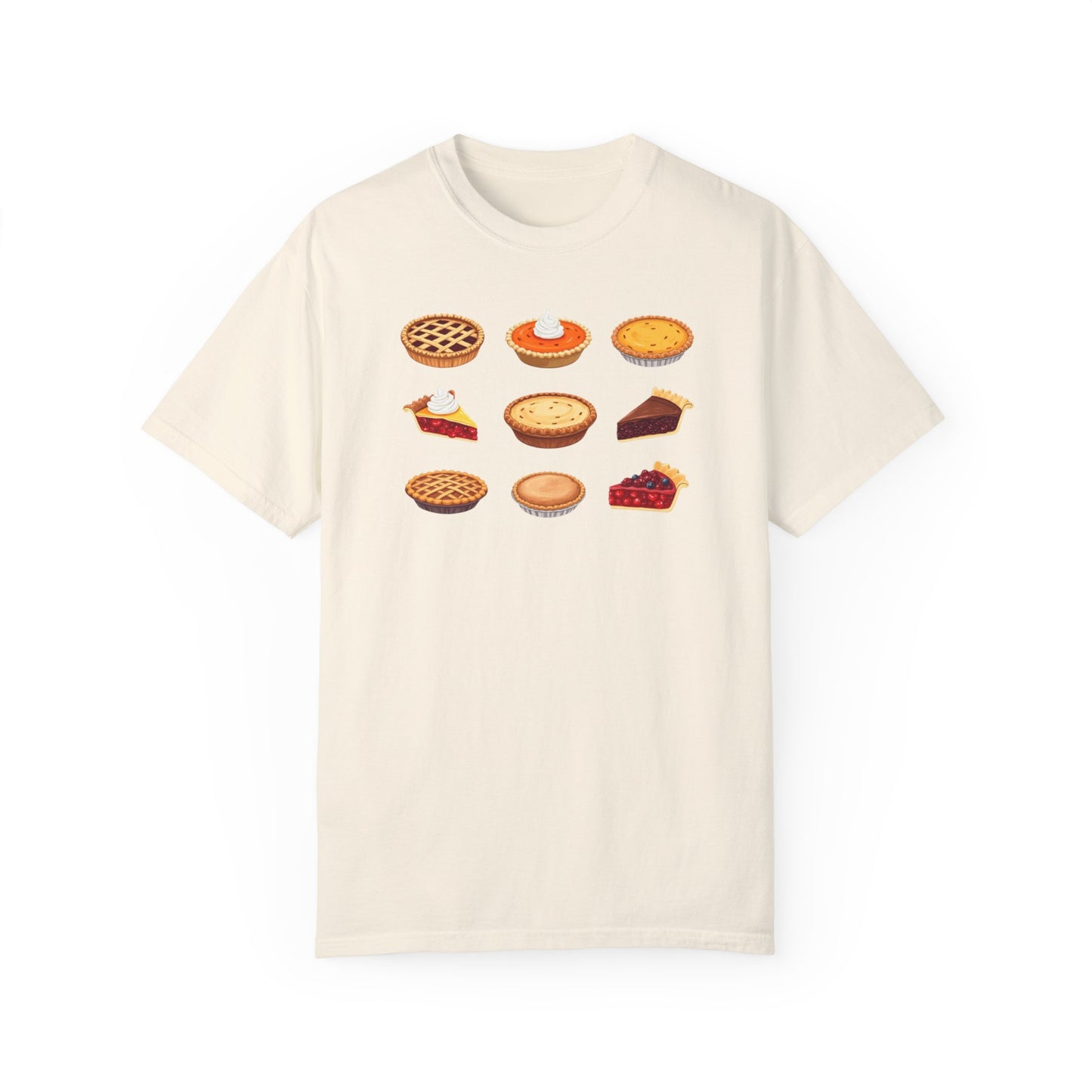 Comfort Colors Fall Pumpkin Pie Baking Shirt, Trendy Thanksgiving T-Shirt