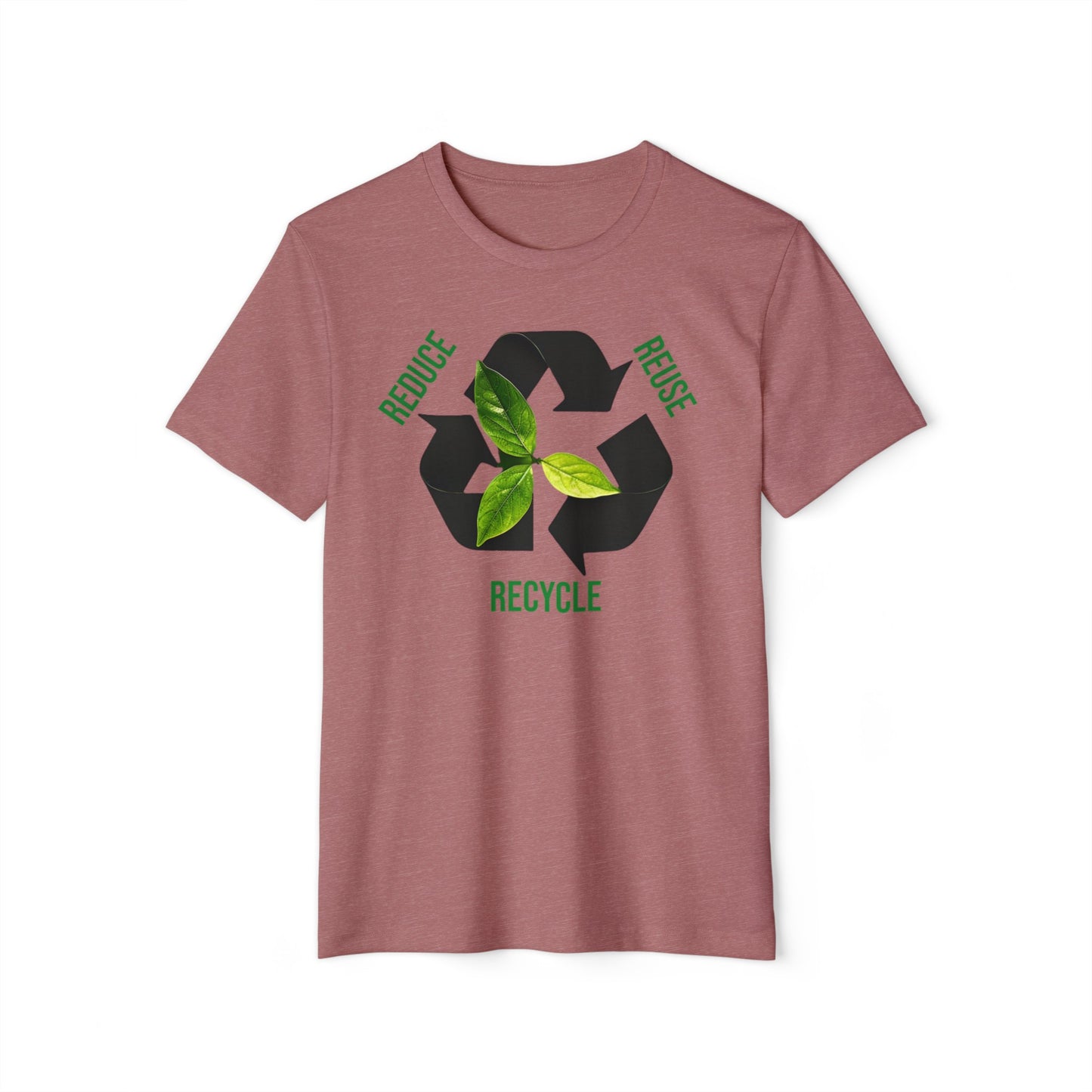 Reduce, Reuse, Recycle: Eco-Friendly Organic Cotton Tee