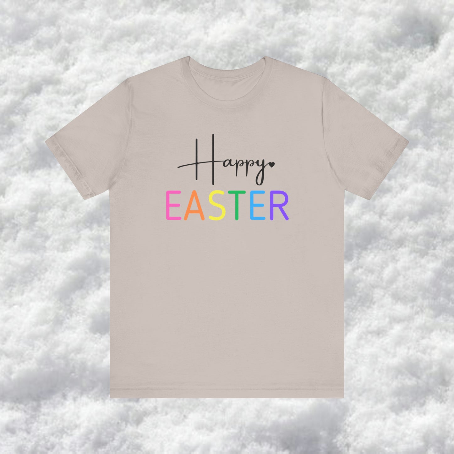 Cheerful Easter Tee - Colorful Spring Celebration