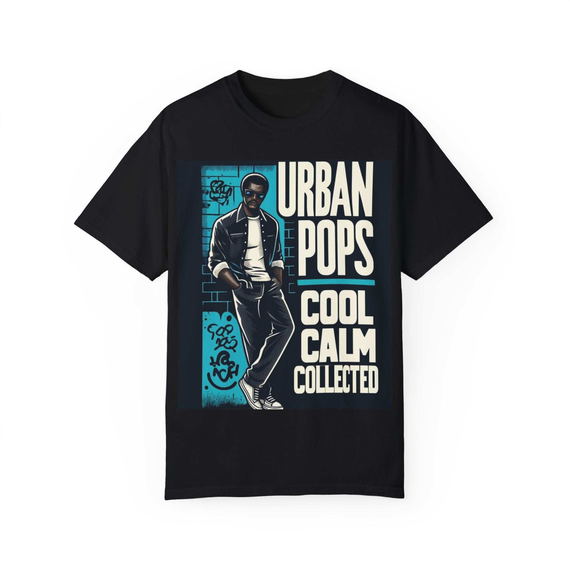 Urban Pops graphic tee - cool, calm, and collected, unique Father's Day gift