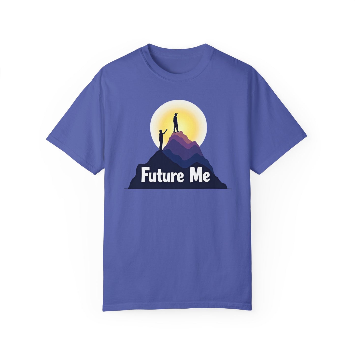 Future Me Motivational Unisex T-Shirt | Inspiring Mountain Design