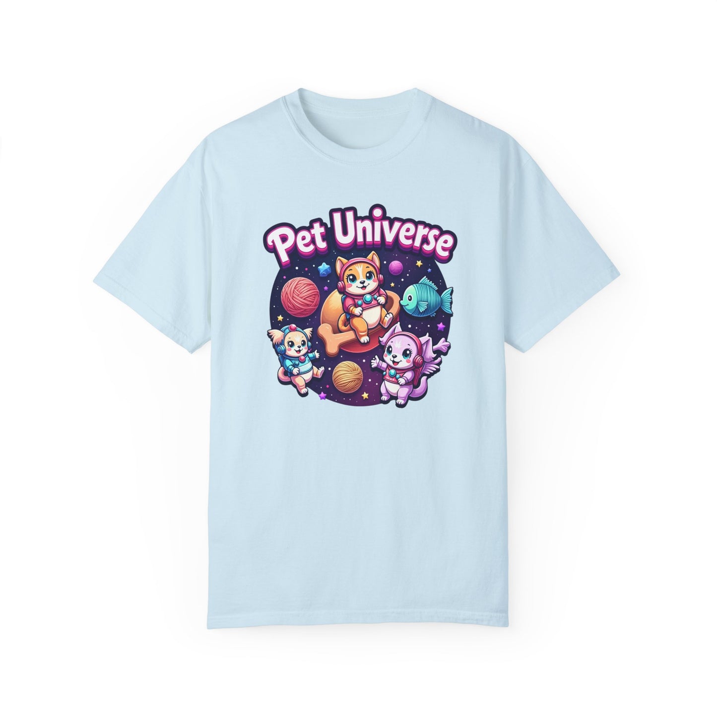 Cosmic Pet Universe T-Shirt - Fun Unisex Tee for Animal Lovers