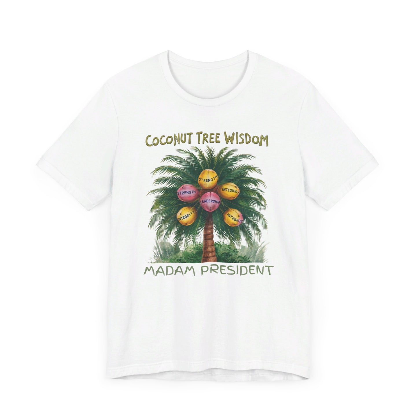 Creative Coconut Tree 2024 T-Shirt Collection | Political Humor and Tropical Vibes