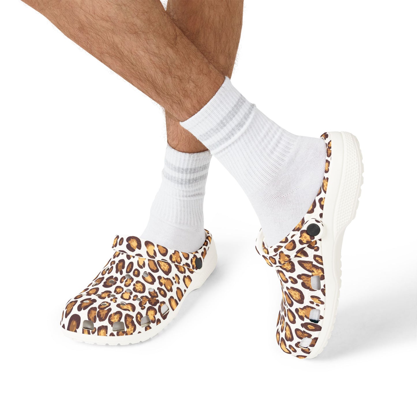 Leopard Print EVA Foam Clogs - Comfortable & Stylish Footwear for Everyday Wear