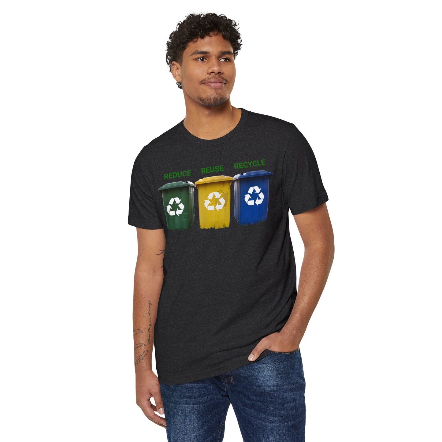 Reduce, Reuse, Recycle: Eco-Friendly Organic Cotton Tee