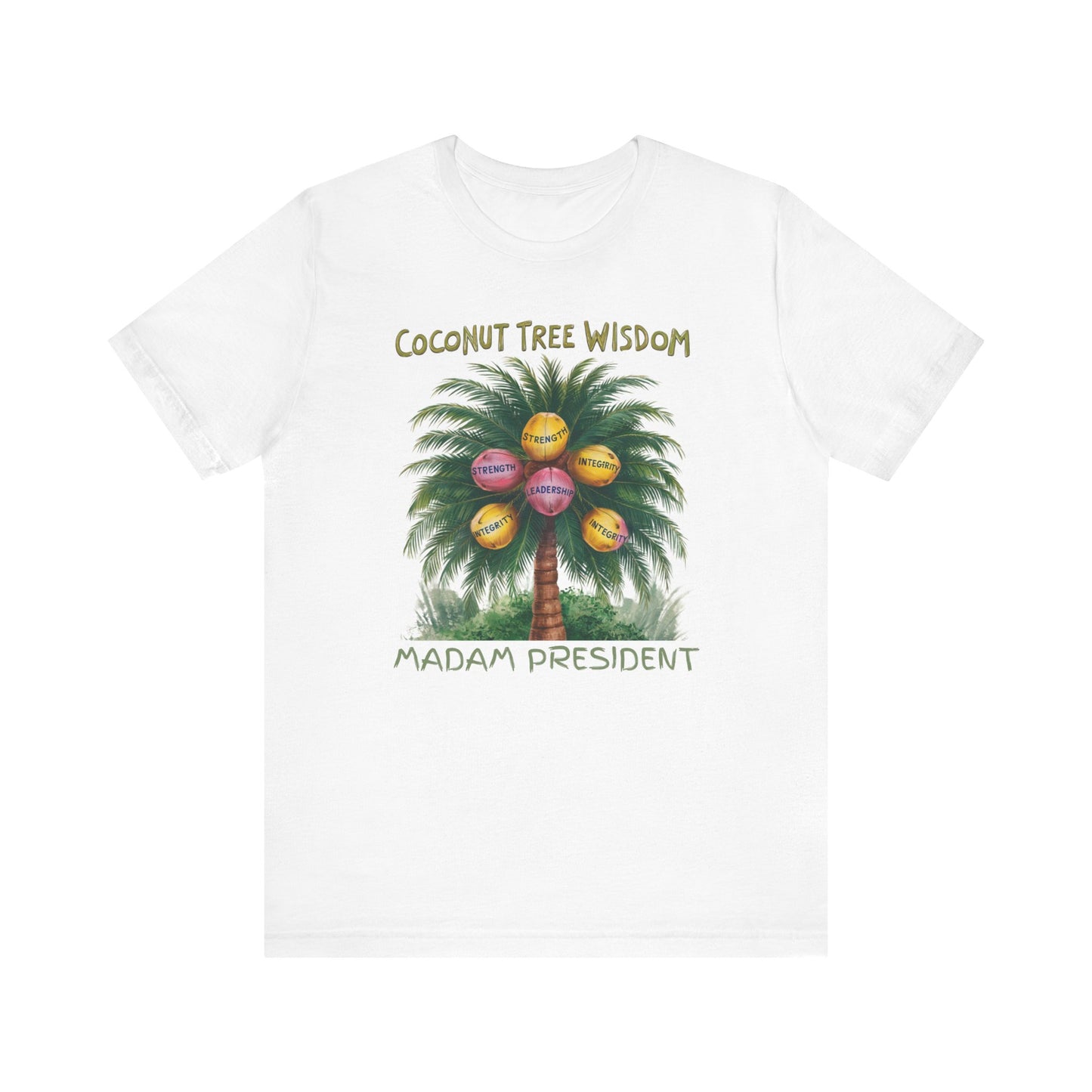 Creative Coconut Tree 2024 T-Shirt Collection | Political Humor and Tropical Vibes