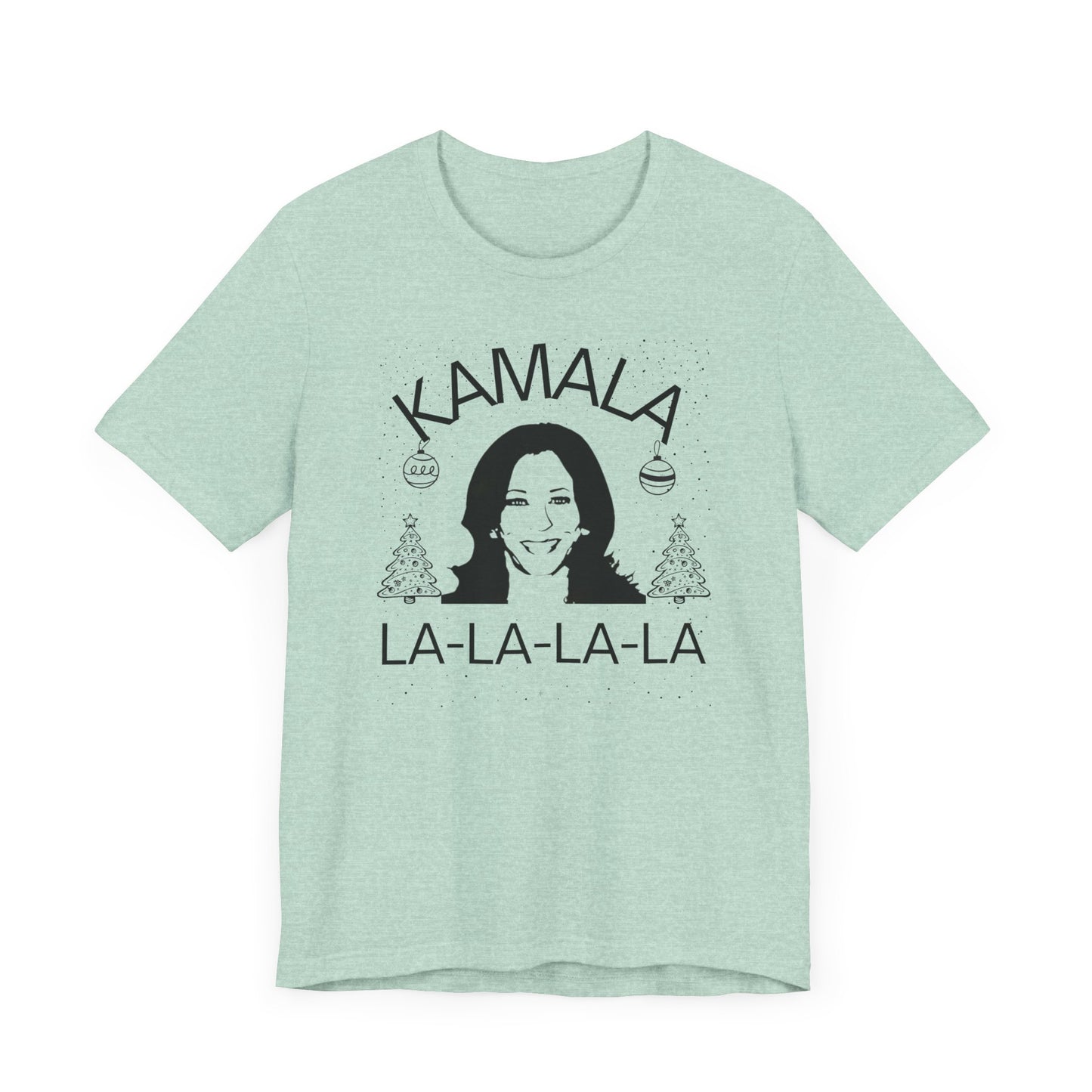 Harris 2024 Christmas Shirt: Kamala La-La-La Matching Tee