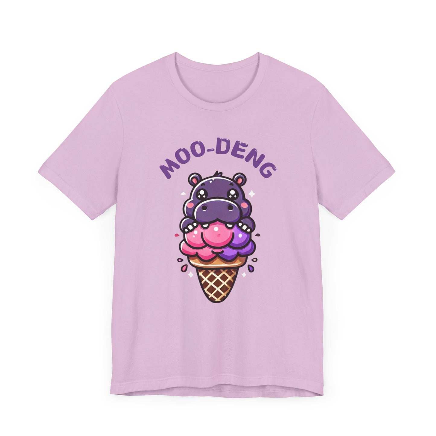 Moo-Deng Baby Hippo T-shirt, Quirky Animal Lover Gift for Her, Funny Hippo Tee