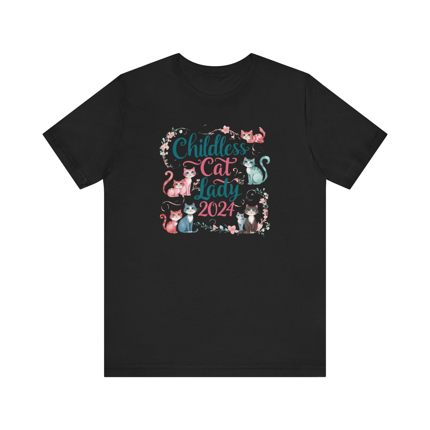 Childless Cat Lady 2024 T-Shirt Collection | Funny Political and Cat Lover Tees for Election Day Humor