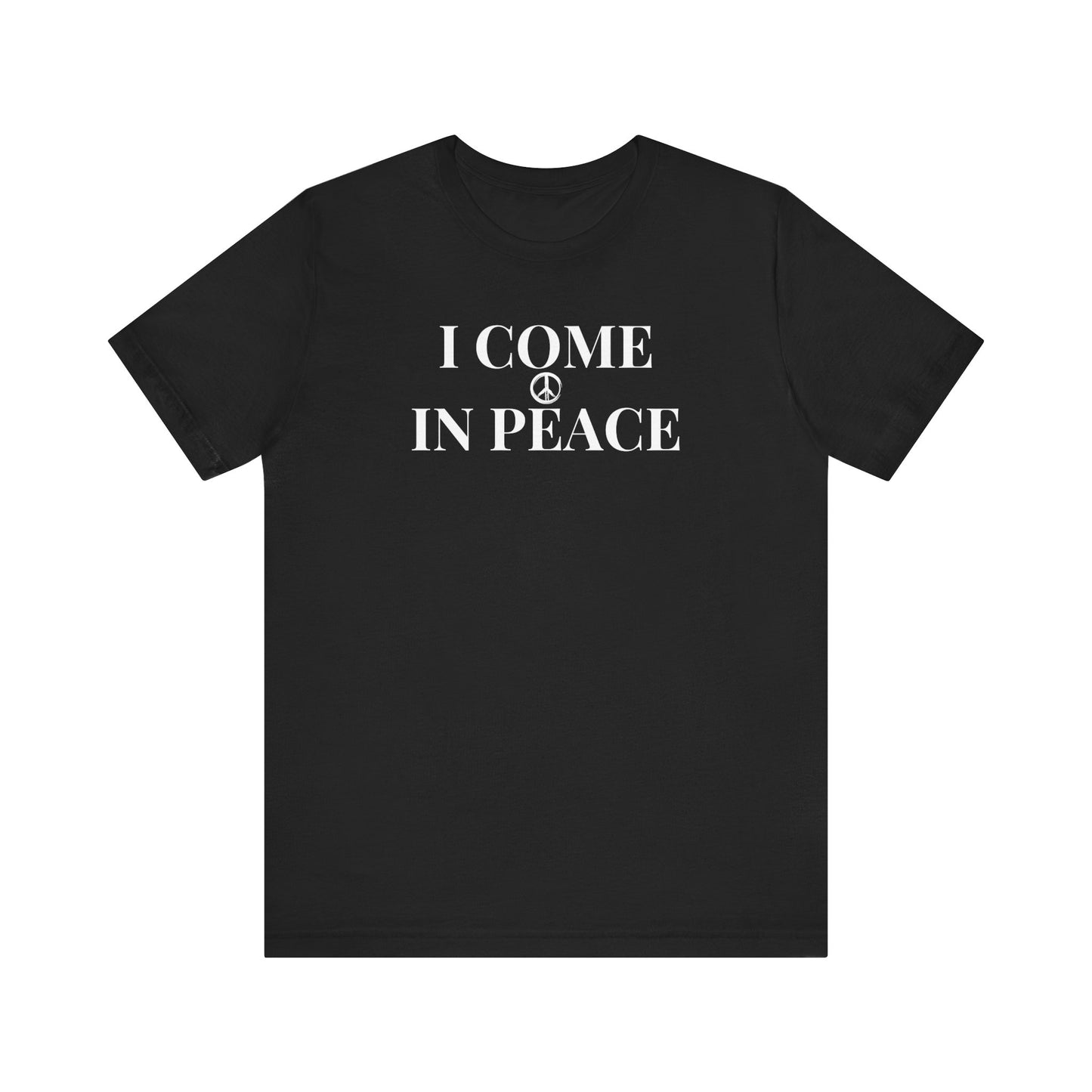 Couples Funny T-Shirts, "I Come in Peace" & "I'm Peace"