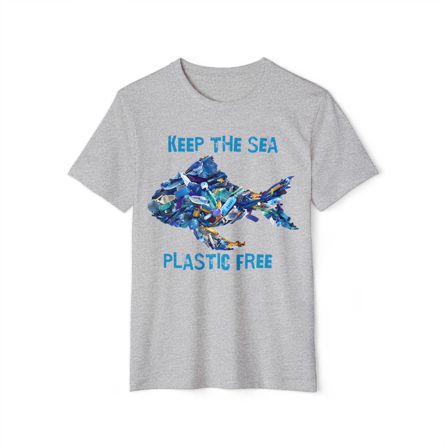 Keep the Sea Plastic Free: Eco-Friendly Organic Cotton Tee